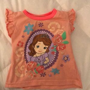 Disney Sofia the first shirt